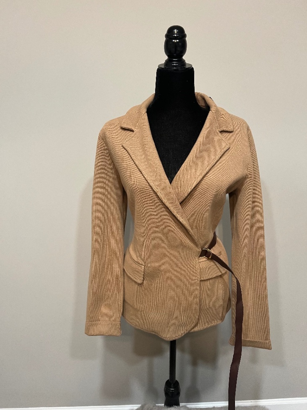 Brand New Lauren Ralph Lauren Camel Blazer – Size Large